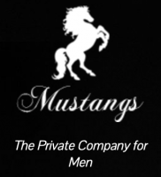 Mustangs Gentlemens Club Company Logo
