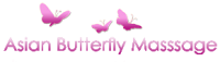 Asian Butterfly Massage Company Logo